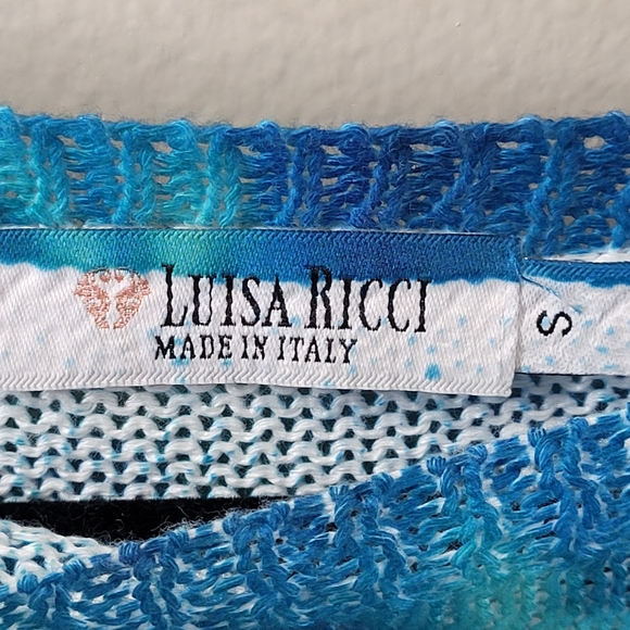 Luisa Ricci sweater Tie Dye Made in Italy Beatiful Piece - Picture 2 of 5